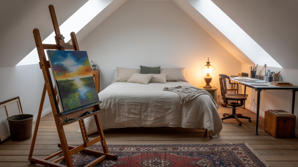  Artistic Studio Bedroom
