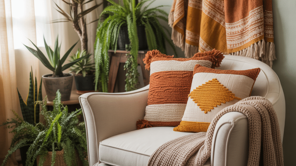 Matching Pillow + Tapestry Patterns