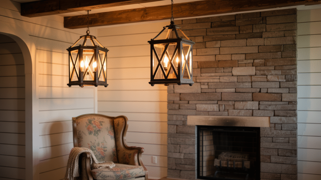Black Farmhouse Lanterns: Warm, Inviting Glow