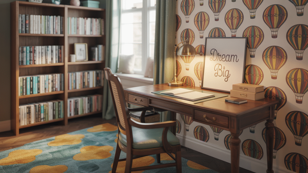 Playful Wallpaper + Rugs