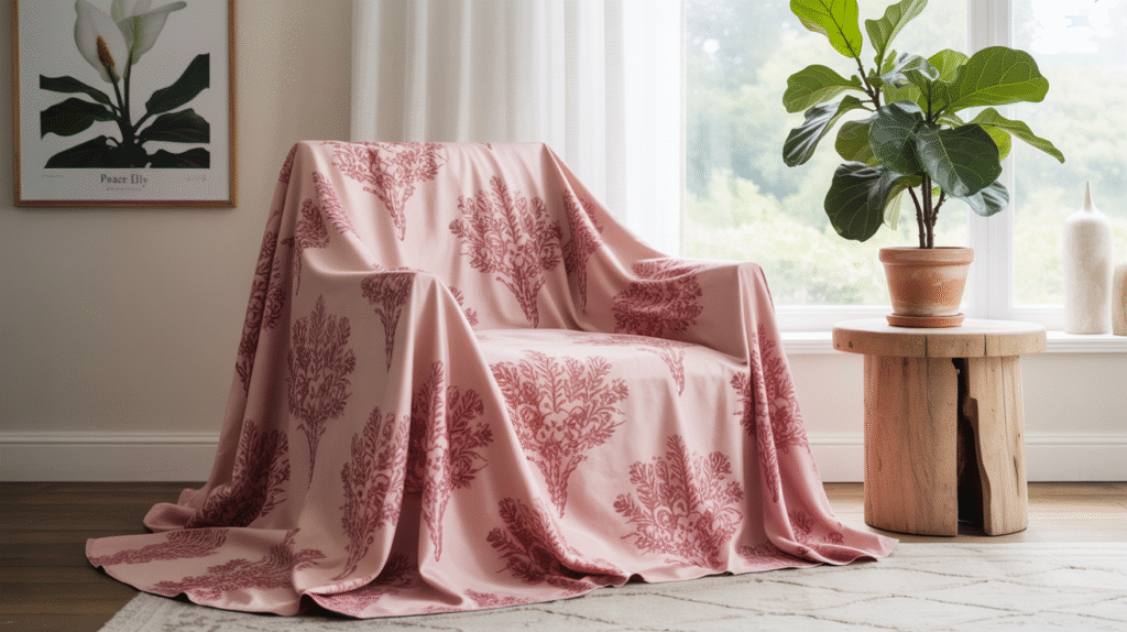 Botanical Pink Fabrics