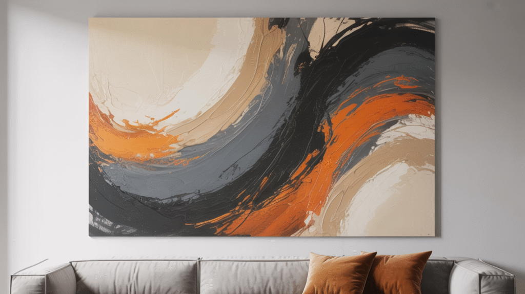 Giant Abstract Canvas Art