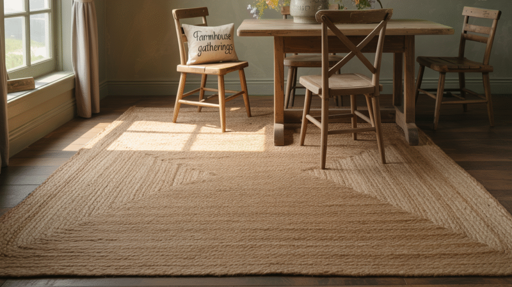 Wool or Natural-Fiber Area Rug