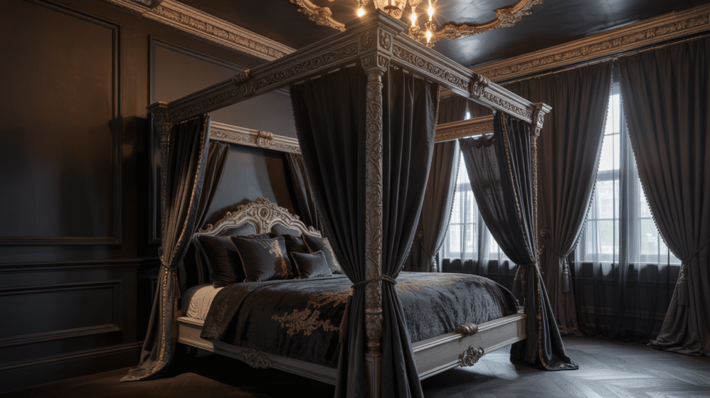 Black Walls & Ceilings