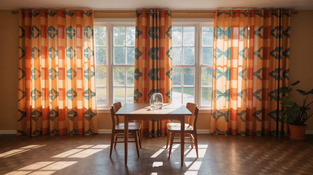 Patterned Curtains