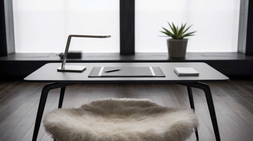 White Faux Fur Rug