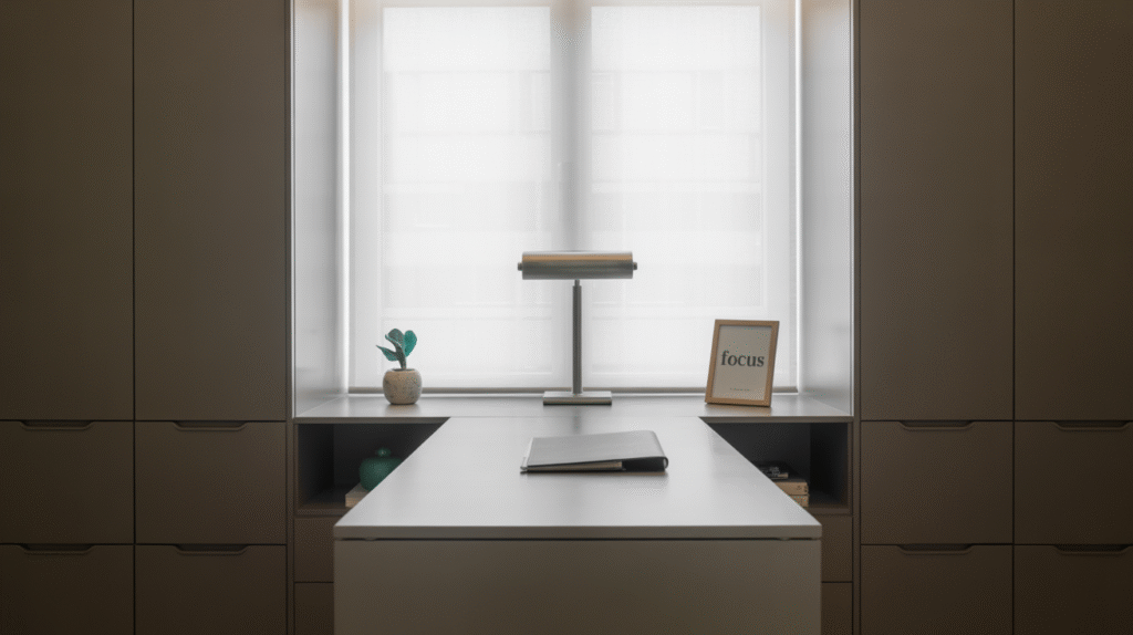  Minimalist Monochrome Office