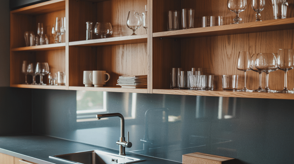 Open Shelving with a Purpose