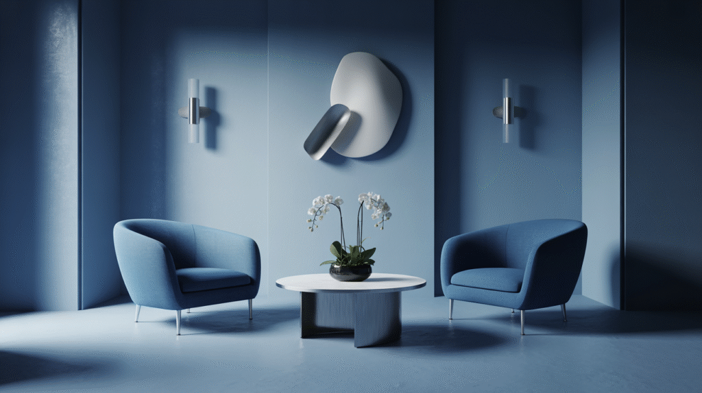 Modern Blue Aesthetic