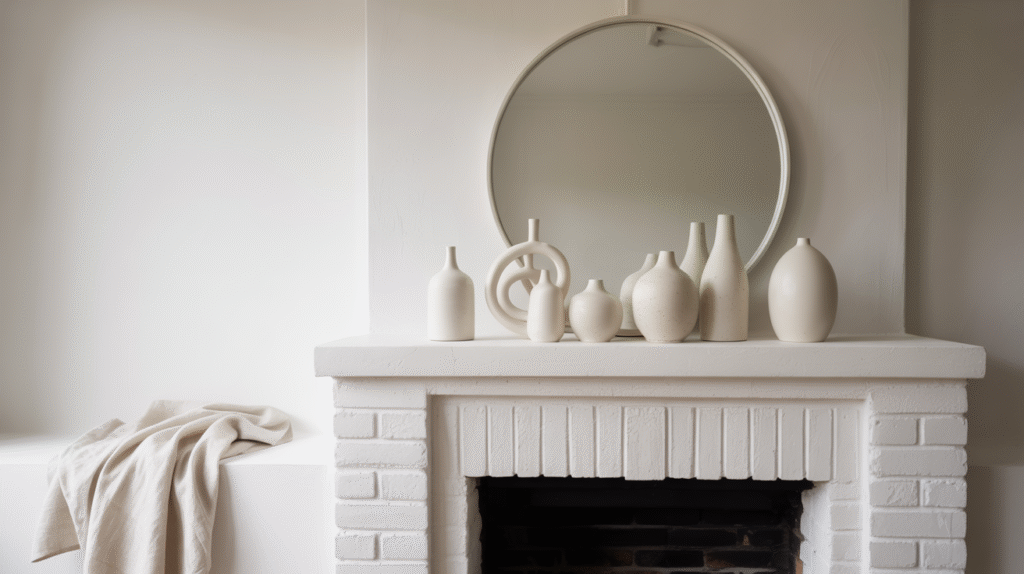 White Ceramics and Minimal Decor