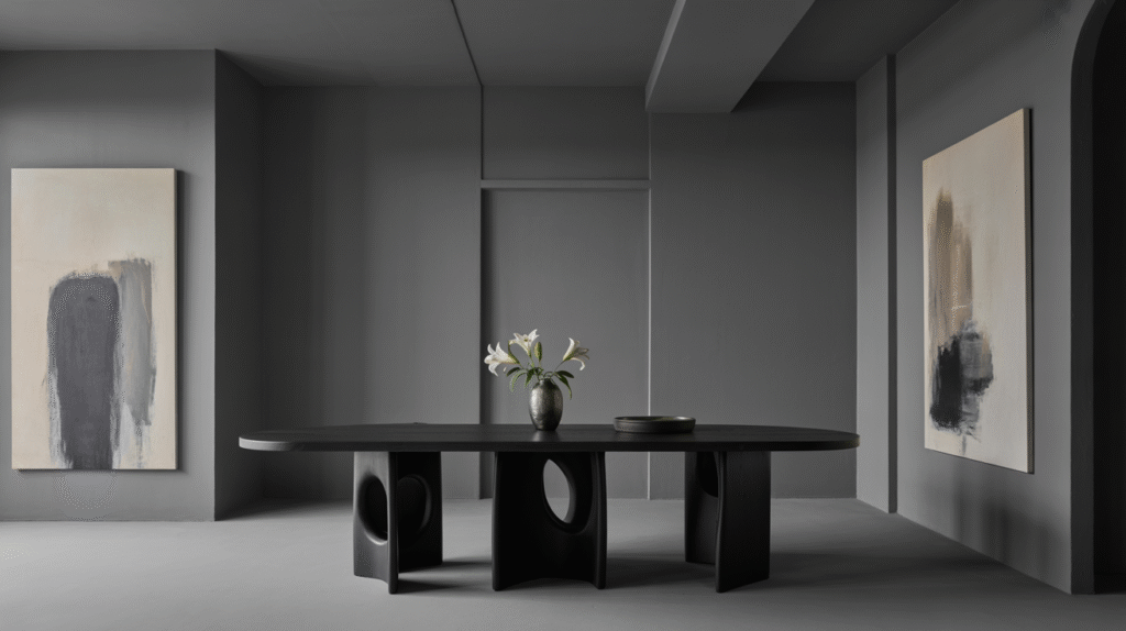 Gray and Black Palette