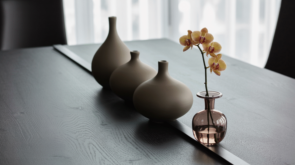 Taupe Gray Vases