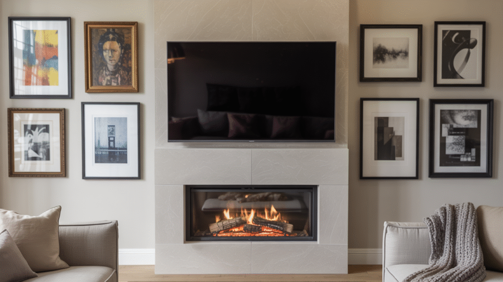 Artistic Gallery Wall