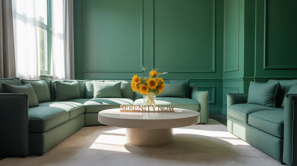 Vibrant Green Tones