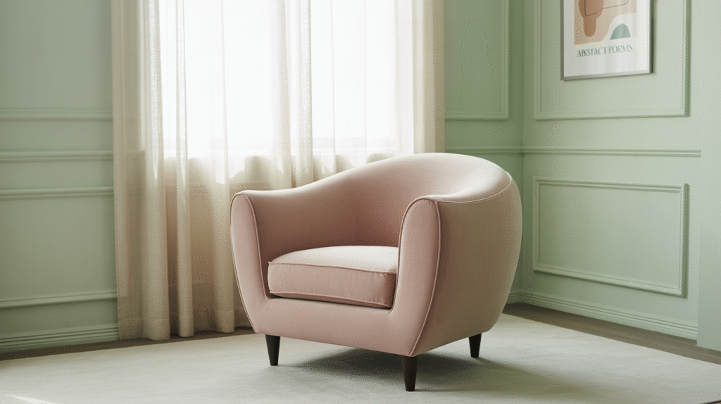 Mint Green with Pink Accents for a Playful Look