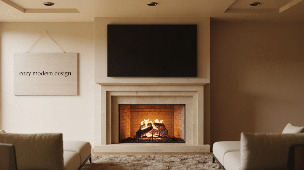 Warm and Modern Setup