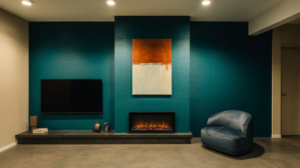 Contrasting Color Backdrop