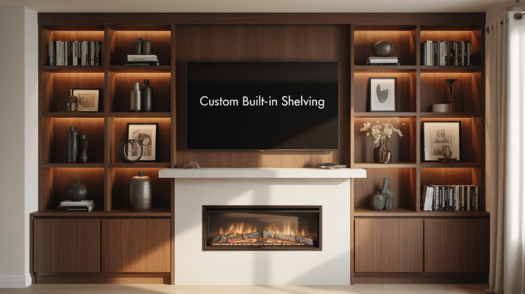 Built-in Shelving