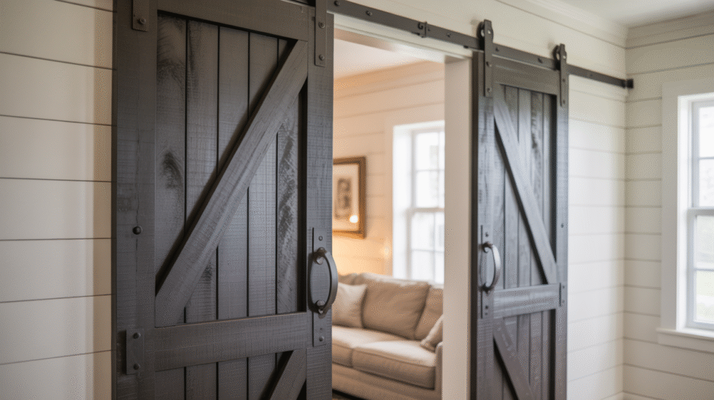 Black Barn Doors