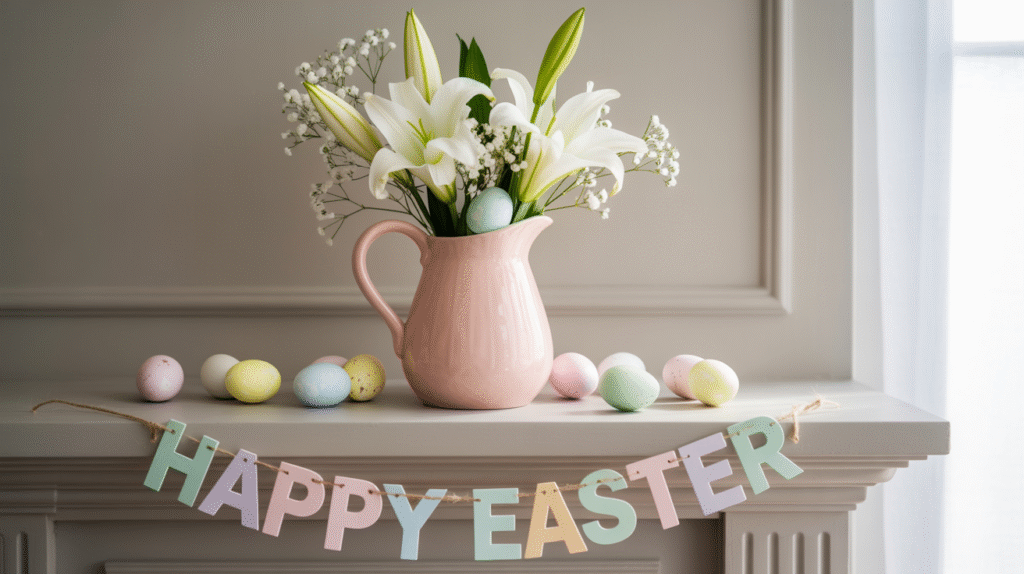 Pastel Ceramic Pitcher