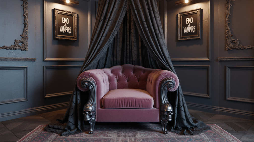 Emo & Vampire-Inspired Elements