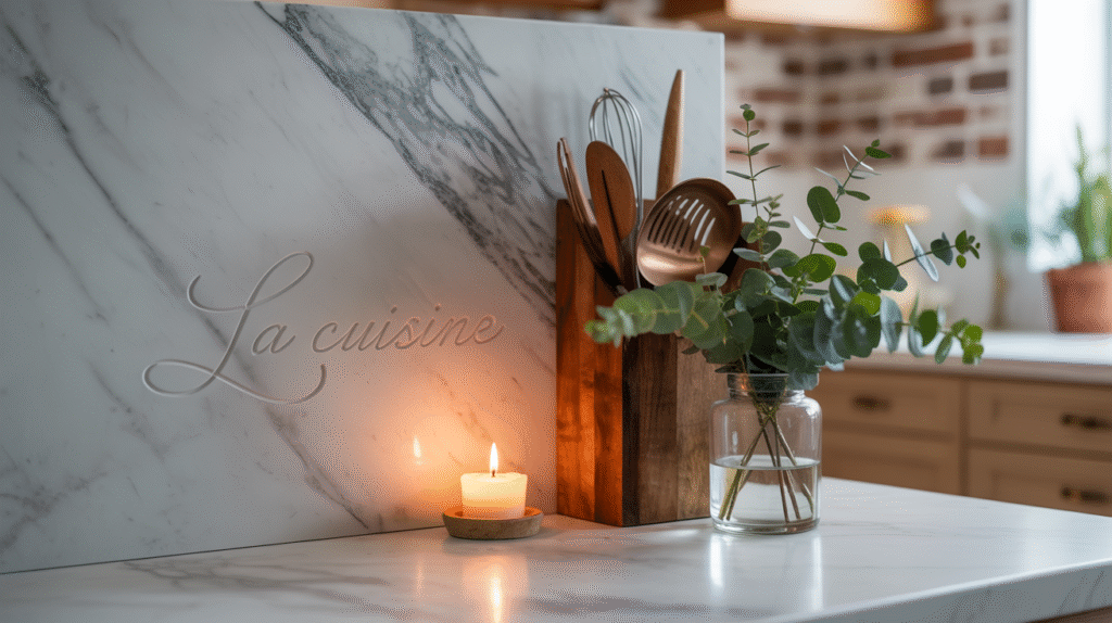 Vintage Marble Slab Display