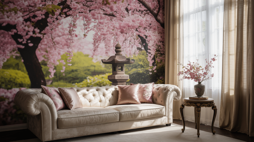 Cherry Blossom Mural