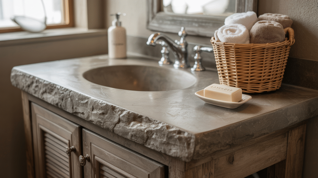 Stone and Woven Layers