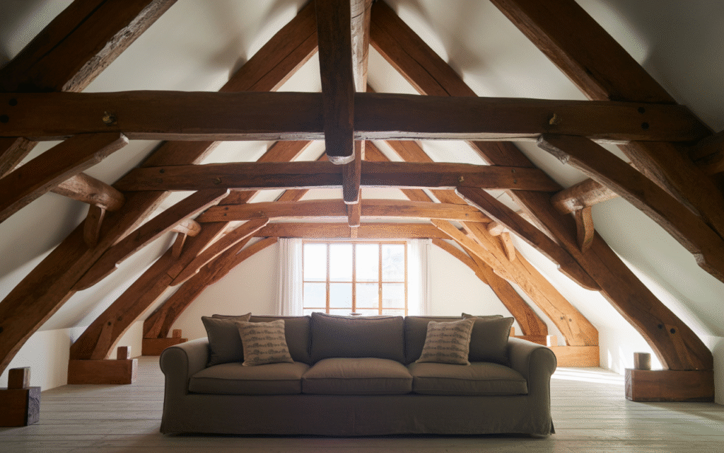 Exposed Ceiling Beams (or Faux Beams)