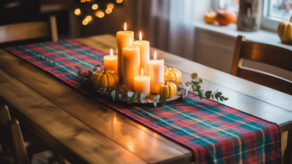 Tartan Plaid Table Runner