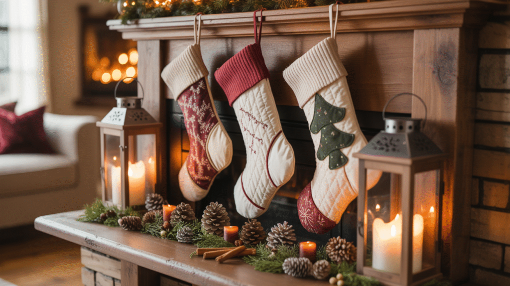 Handmade Quilted Stockings