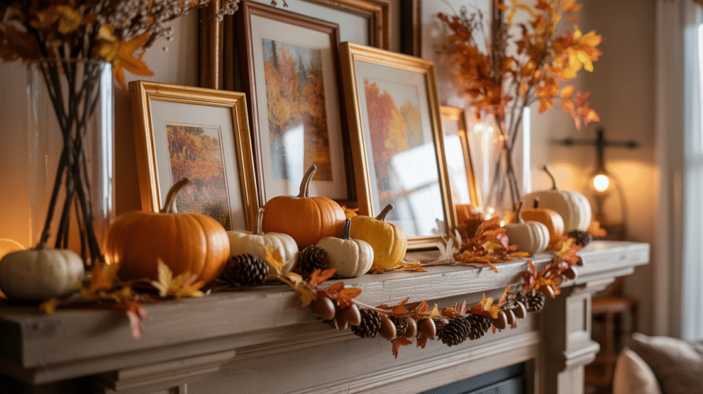 Gallery-Style Mantel Balance