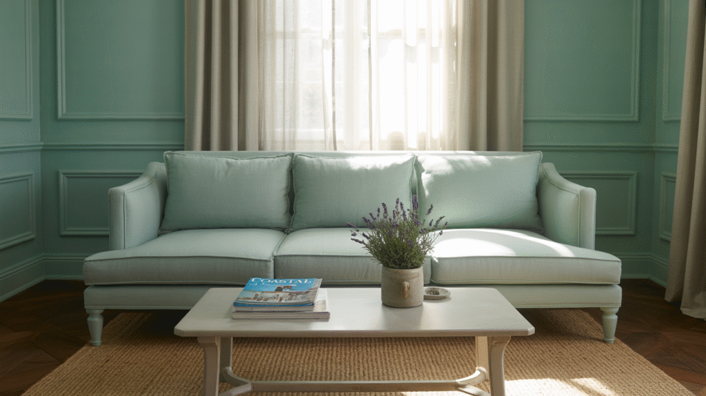 Teal and Seafoam Green for Vibrant Contrast