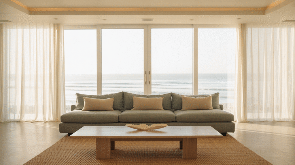 Minimalist Coastal Seating