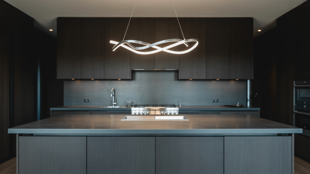Sculptural Lighting as a Focal Point