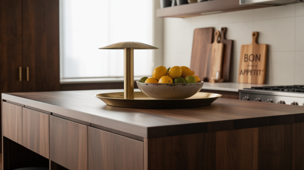 Multi-Functional Kitchen Island Decor