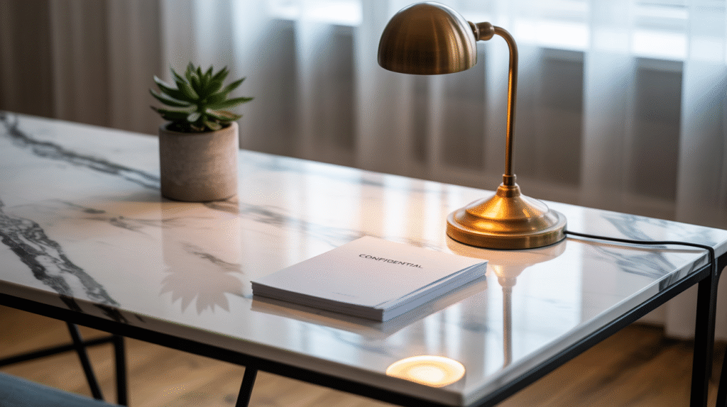 Marble Desk