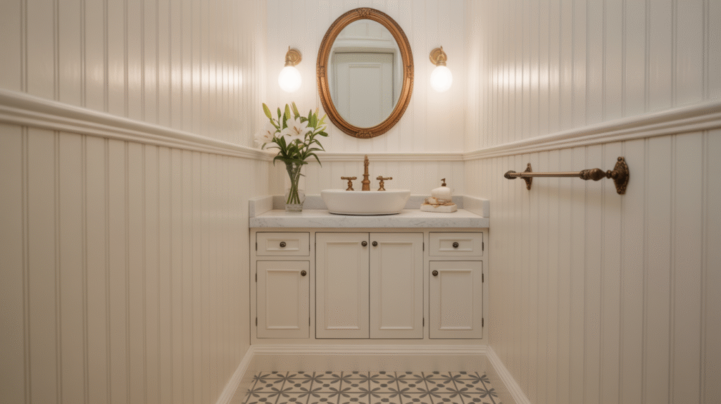 Airy Lines & Vintage Charm
