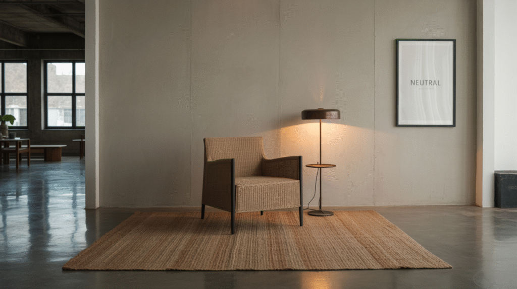 Anchor the Space with a Rug
