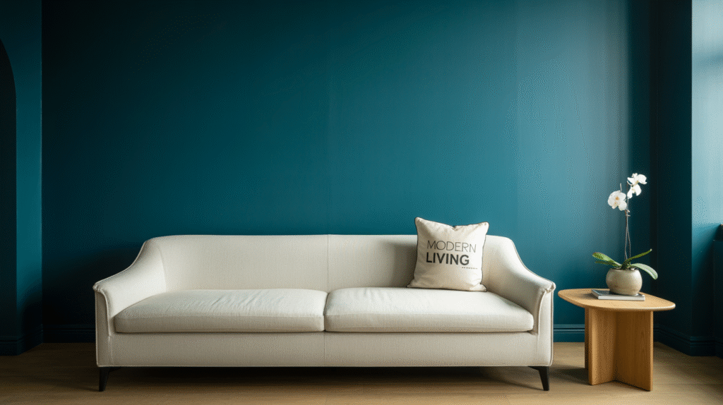  Deep Teal Accent Wall