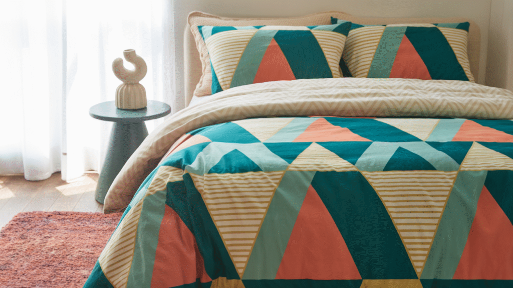 Energize the Space with Patterned Bedding