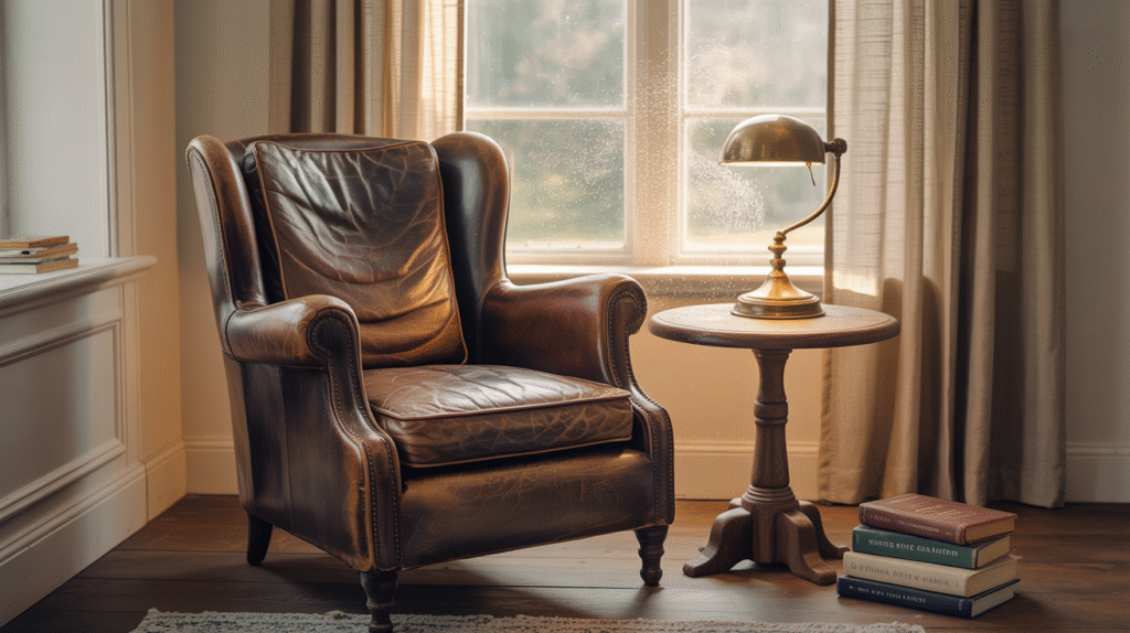  Vintage Leather Armchair
