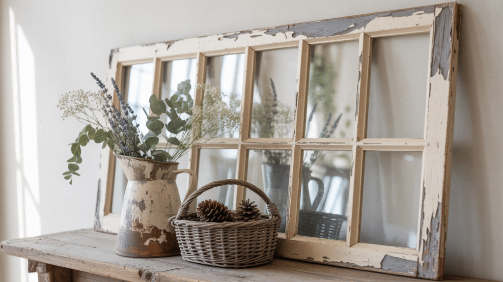 Weathered Window Pane