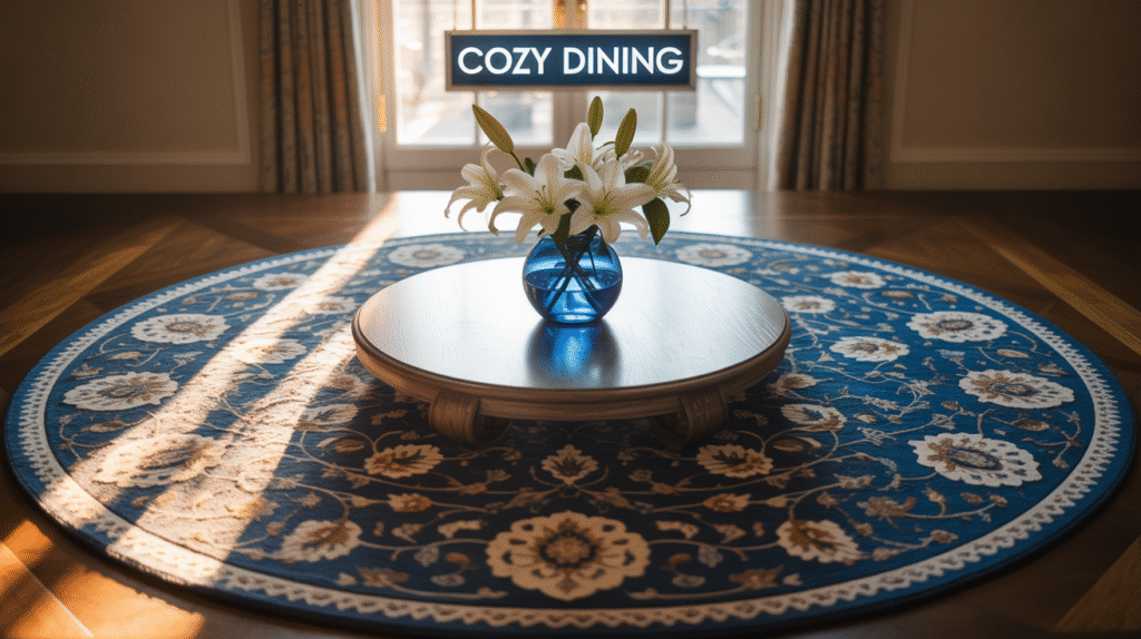 Deep Blue Rug