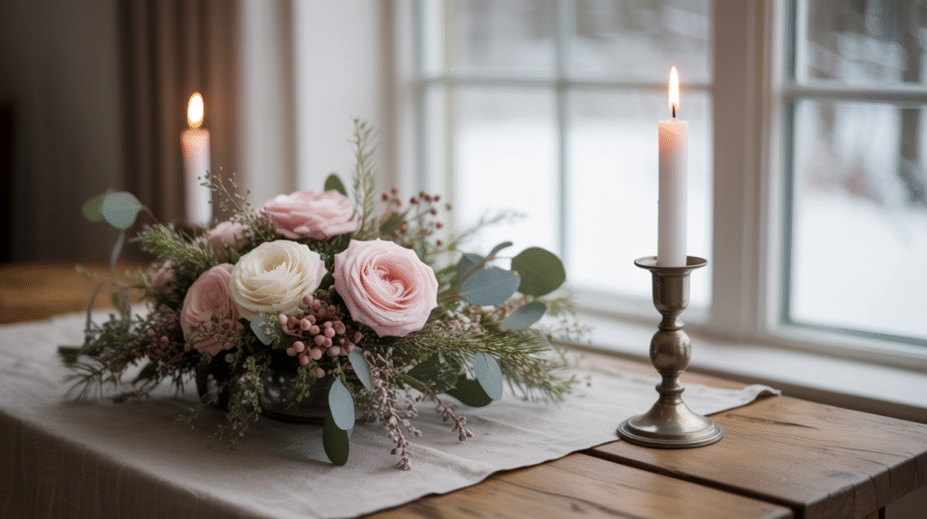 Feminine Winter Florals