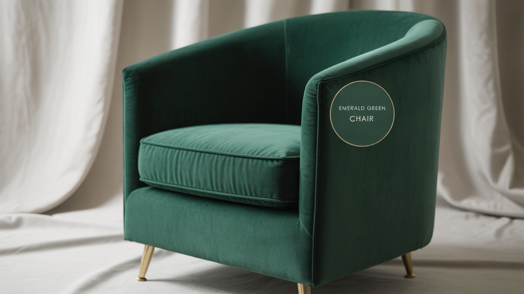 Emerald Green Chair