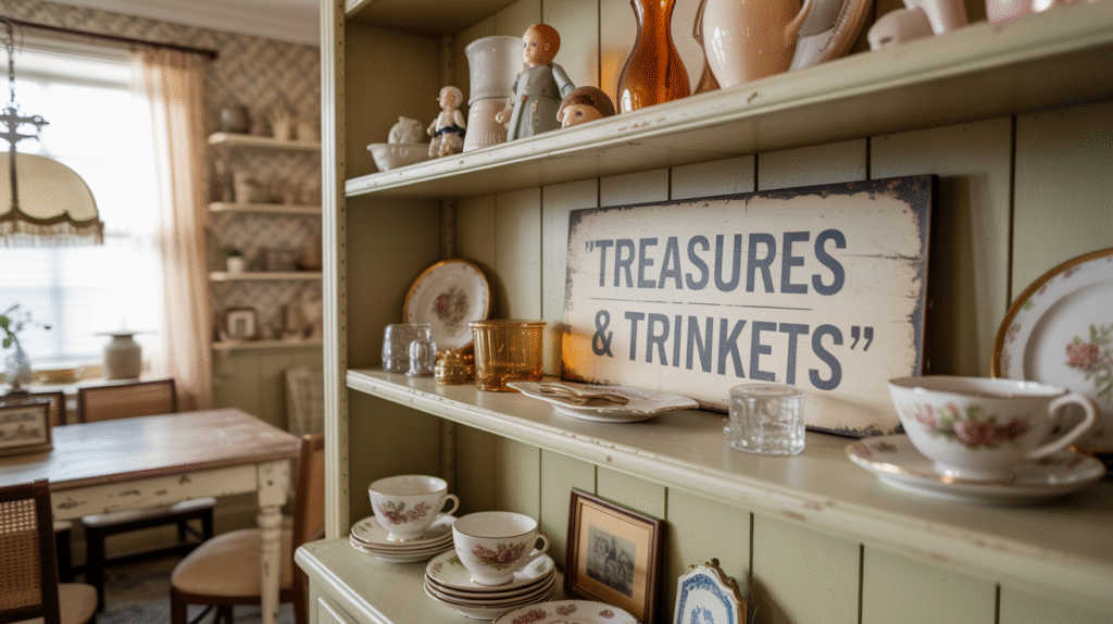 Open Shelving Displays