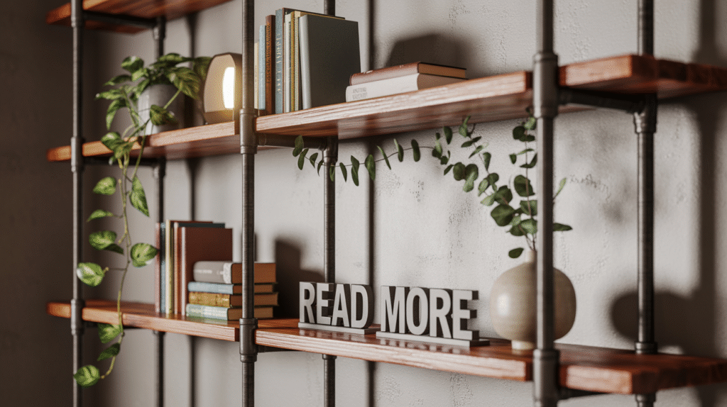  Use Open Shelving for Storage