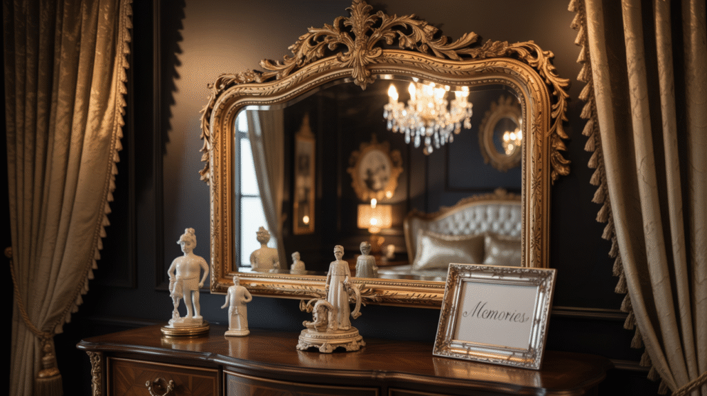 Gold Leaf Mirror
