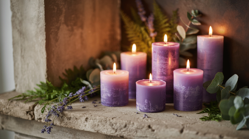 Lavender Scented Candles